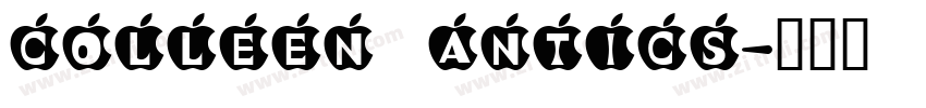 Colleen Antics字体转换